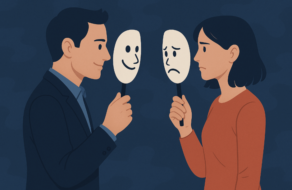 Ваш партнёр не тот, кого мы видим. Как снять маску - статья на сайте о Дизайне Человека