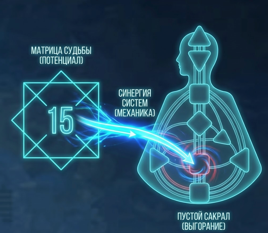 15 аркан в Матрице Судьбы