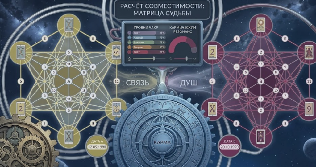 Расшифровка совместимости матрица судьбы