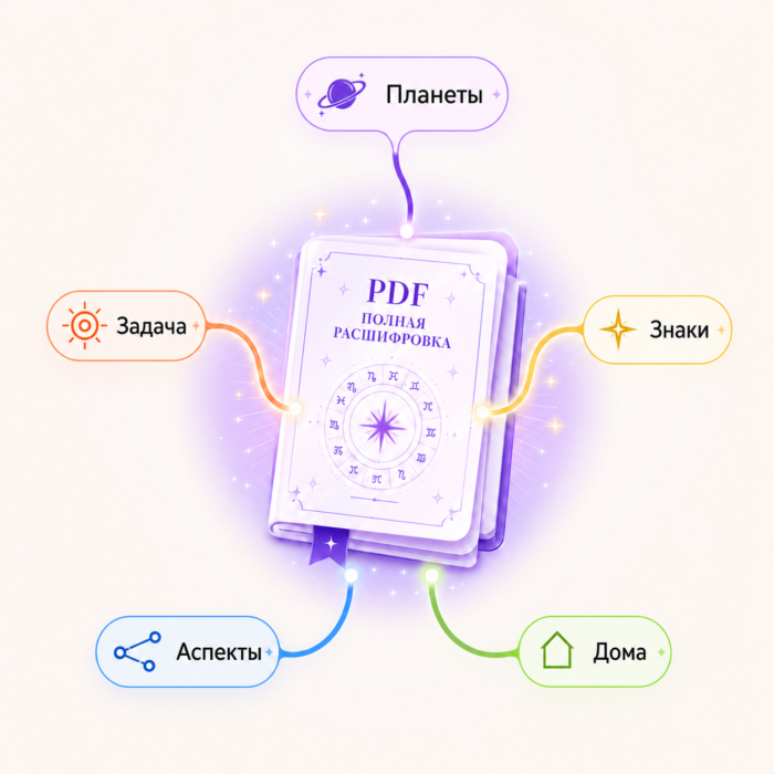 PDF-разбор натальной карты